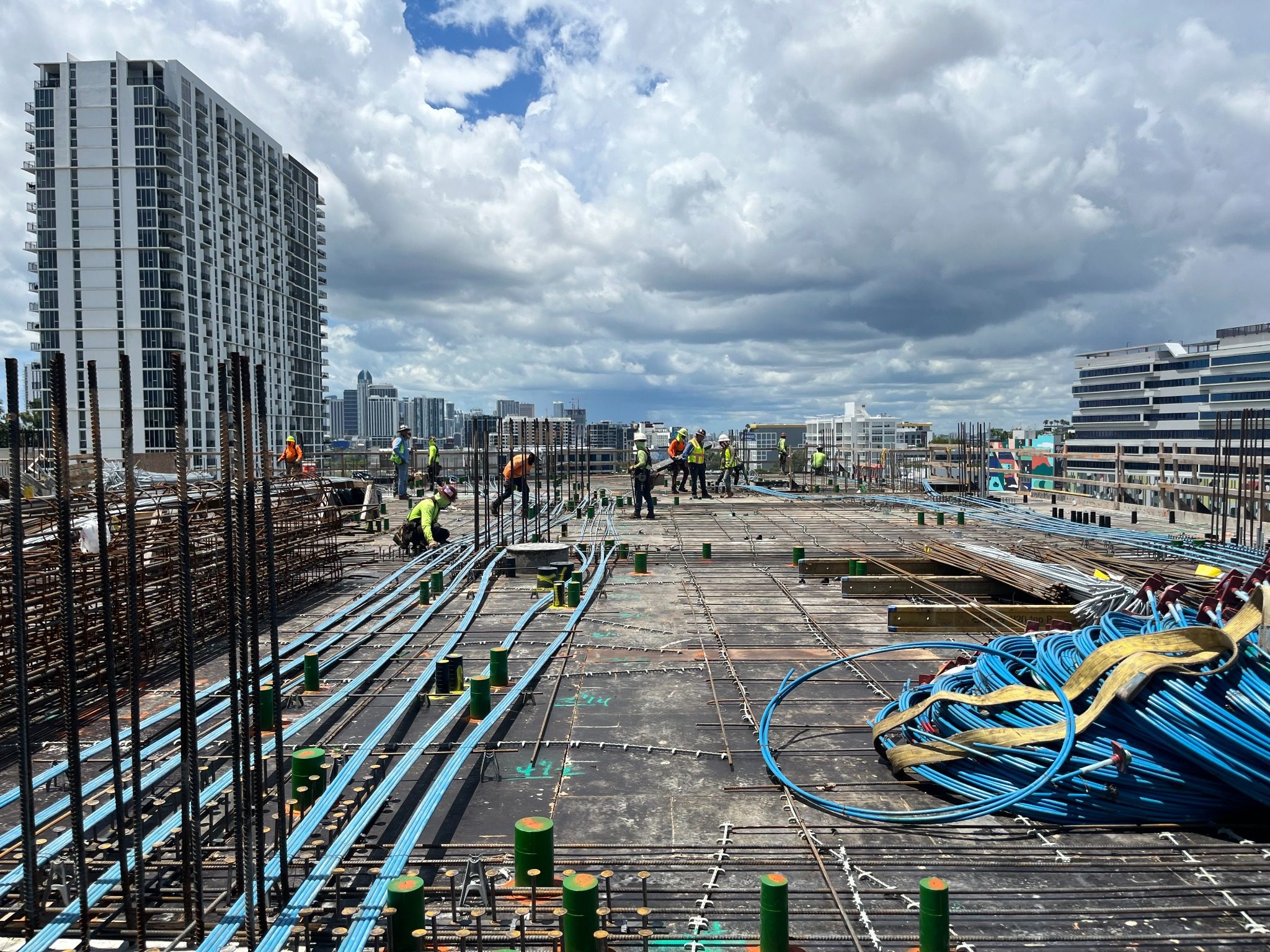 Elevated deck coordination